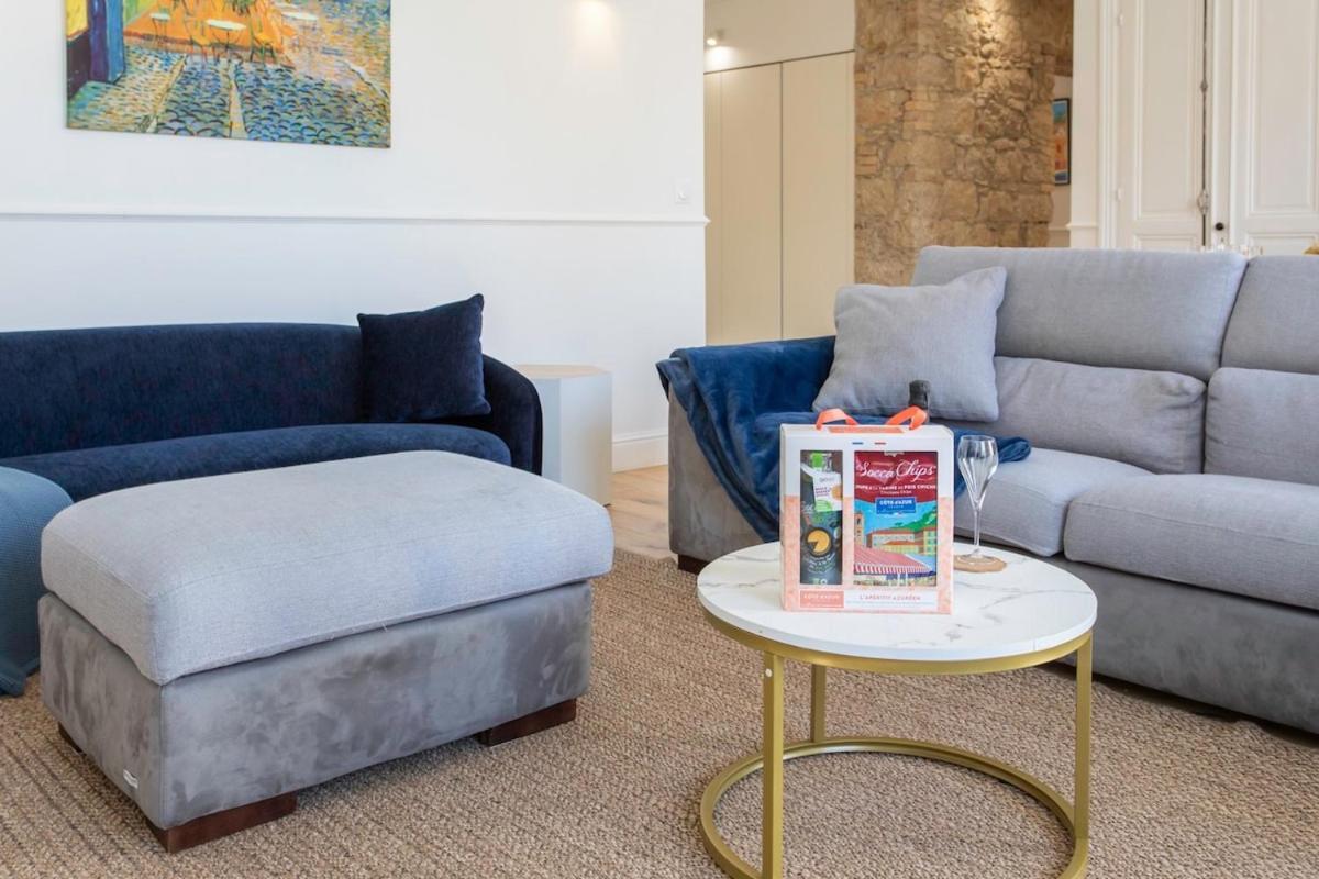#17 Gioffredo 3 Chbres Air Conditioning 5mins Vieux Niceport