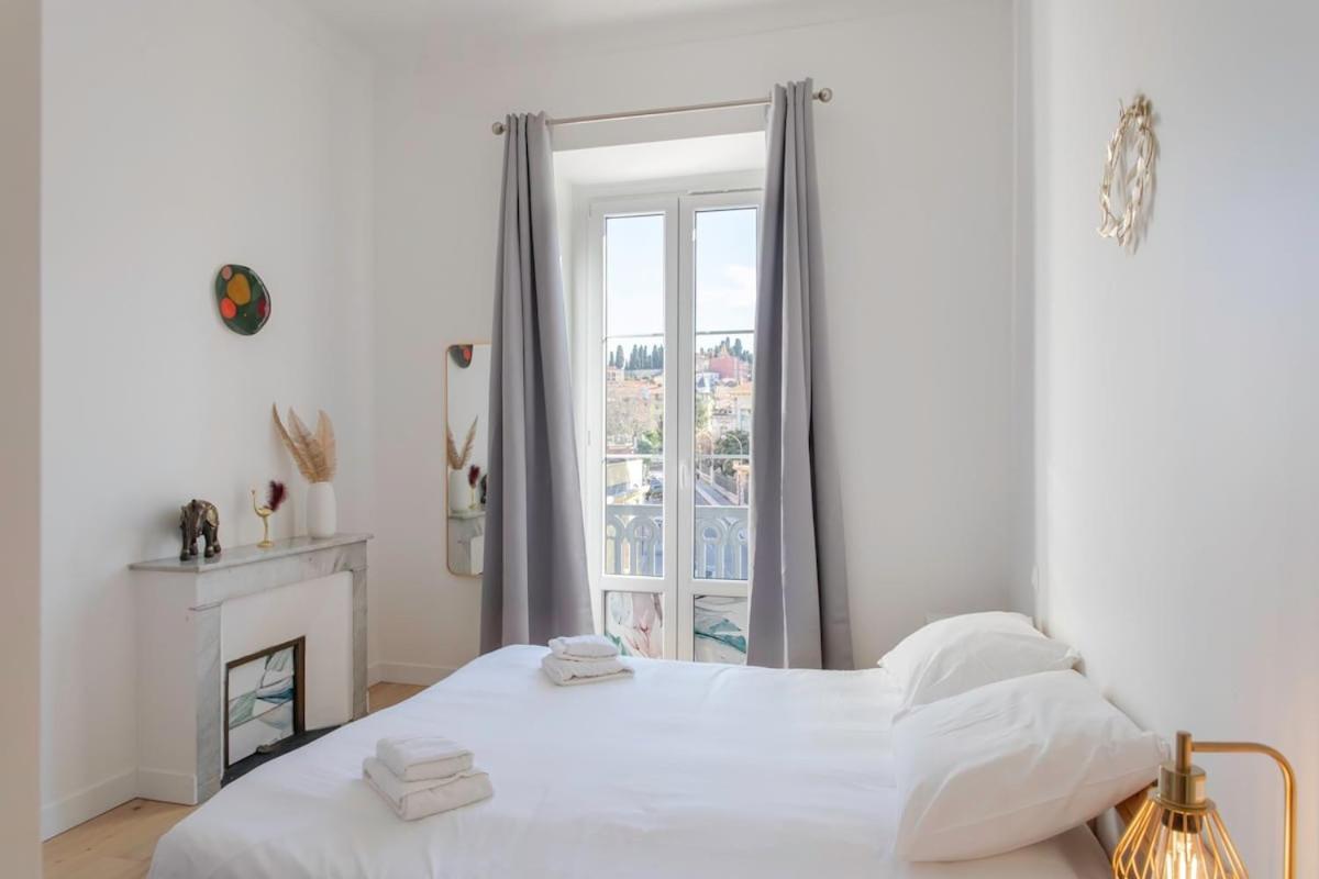 #17 Gioffredo 3 Chbres Air Conditioning 5mins Vieux Niceport