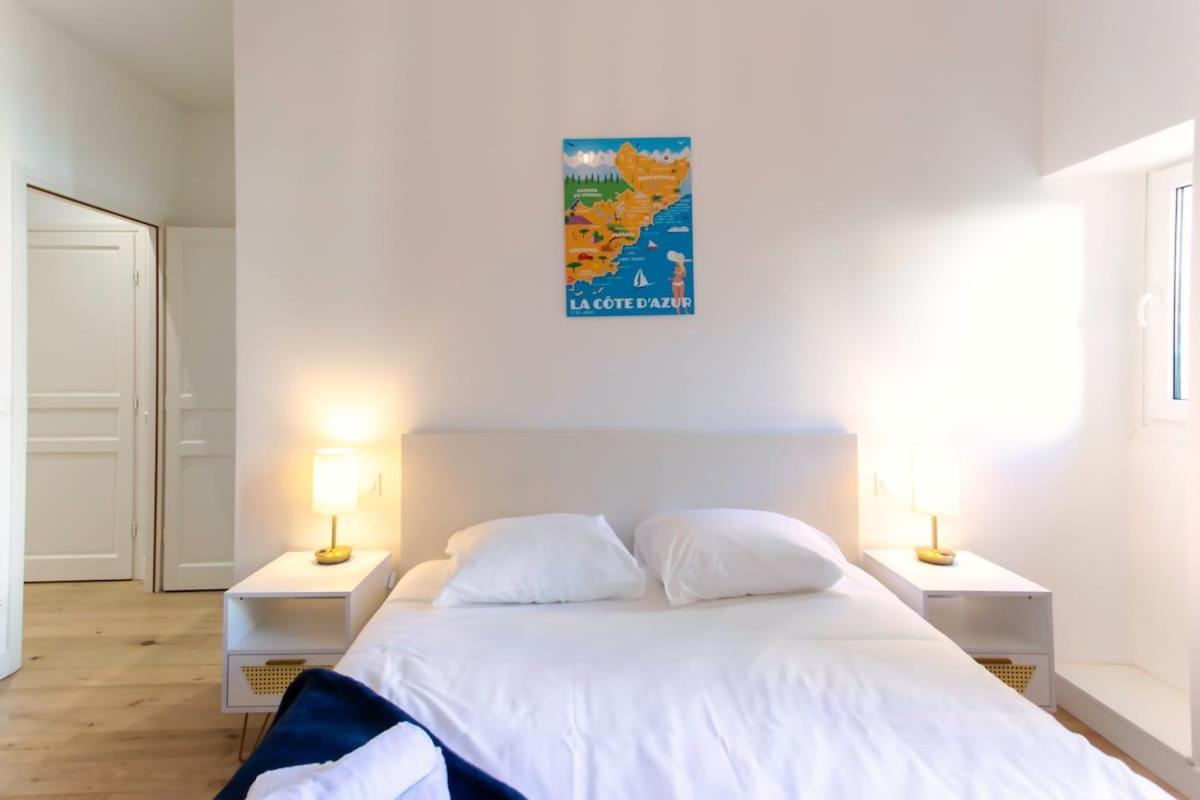 #17 Gioffredo 3 Chbres Air Conditioning 5mins Vieux Niceport