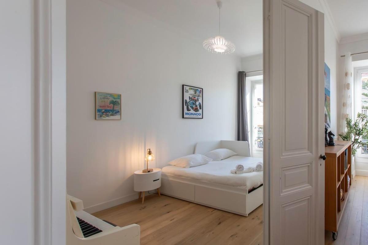 Appartamento #17 Gioffredo 3 Chbres Air Conditioning 5mins Vieux Niceport Nizza