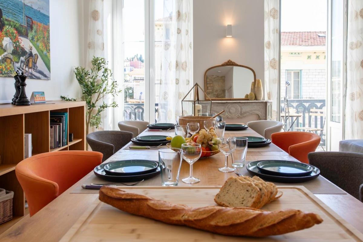 #17 Gioffredo 3 Chbres Air Conditioning 5mins Vieux Niceport Appartamento *