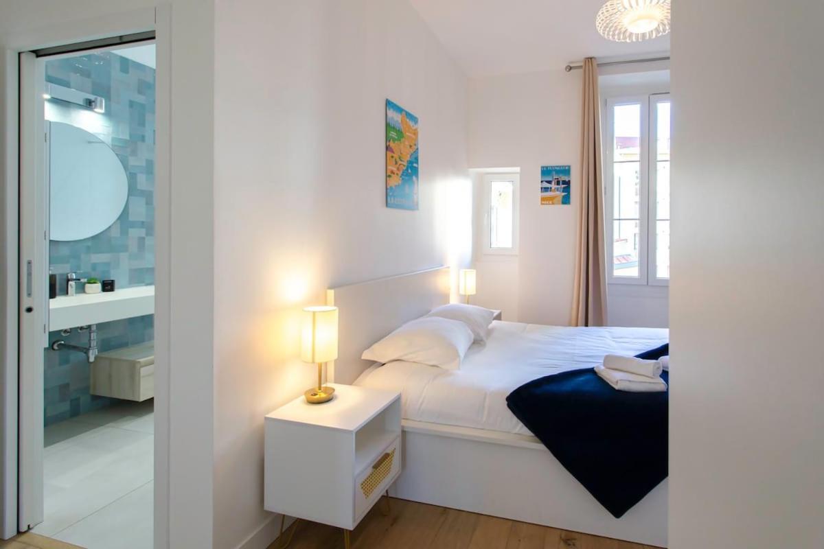#17 Gioffredo 3 Chbres Air Conditioning 5mins Vieux Niceport *