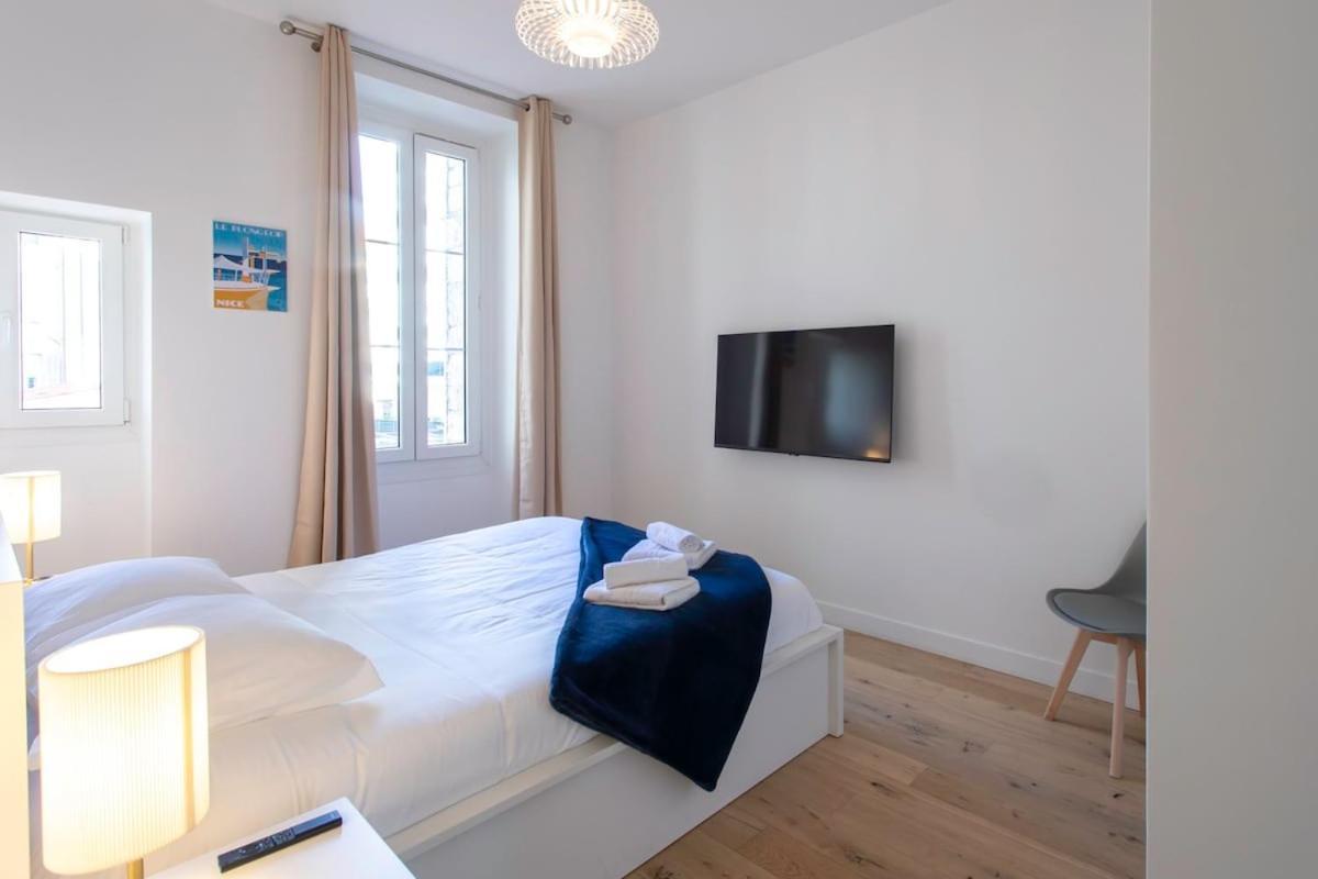 Appartamento #17 Gioffredo 3 Chbres Air Conditioning 5mins Vieux Niceport